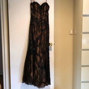 Couture evening gown